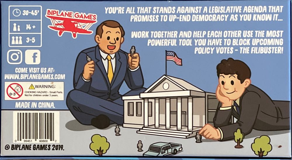 Filibuster  (3-5) board game collectible [Barcode 099451608002] - Main Image 2