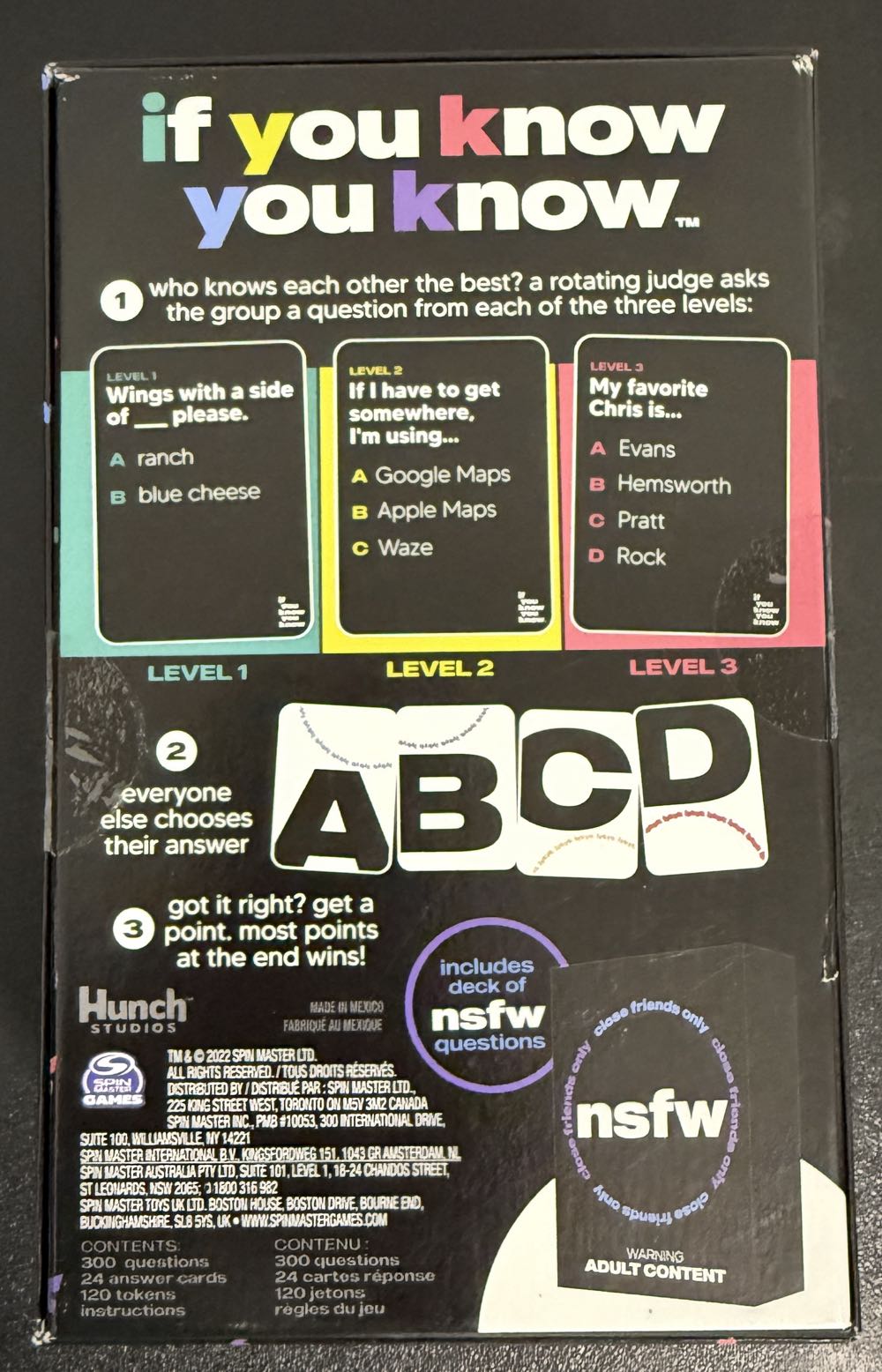 If You Know You Know  (2-6) board game collectible [Barcode 778988462652] - Main Image 3
