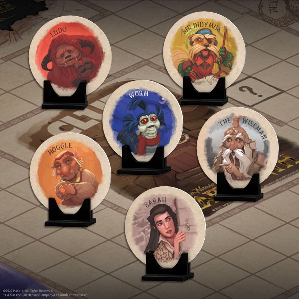 Clue Movies: CLUE® Jim Henson’s LABYRINTH Edition  (2-6) board game collectible [Barcode 700304156792] - Main Image 4