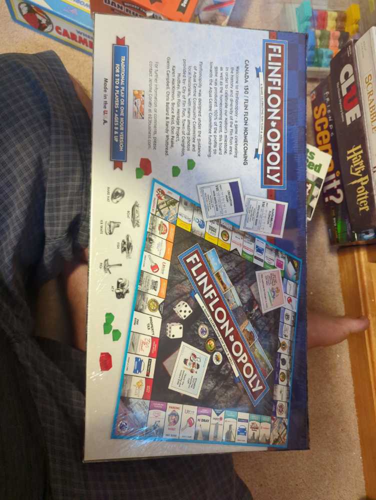 Flinflonopoly  board game collectible - Main Image 2