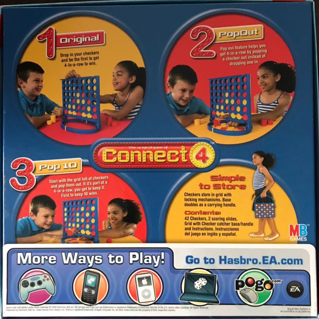 Connect 4  (2) board game collectible [Barcode 653569479369] - Main Image 2