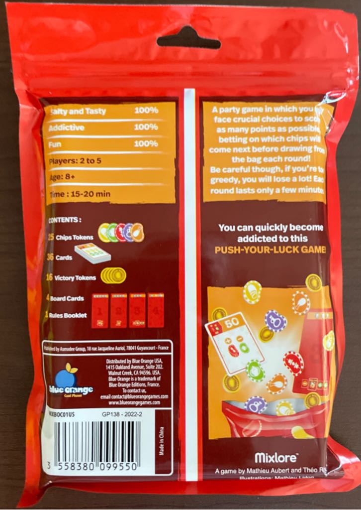 Bag Of Chips  (2-5) board game collectible [Barcode 3558380099550] - Main Image 2