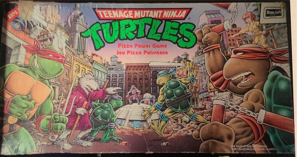 Pizza Power Board Game Rose Art  board game collectible [Barcode 068713183014] - Main Image 2