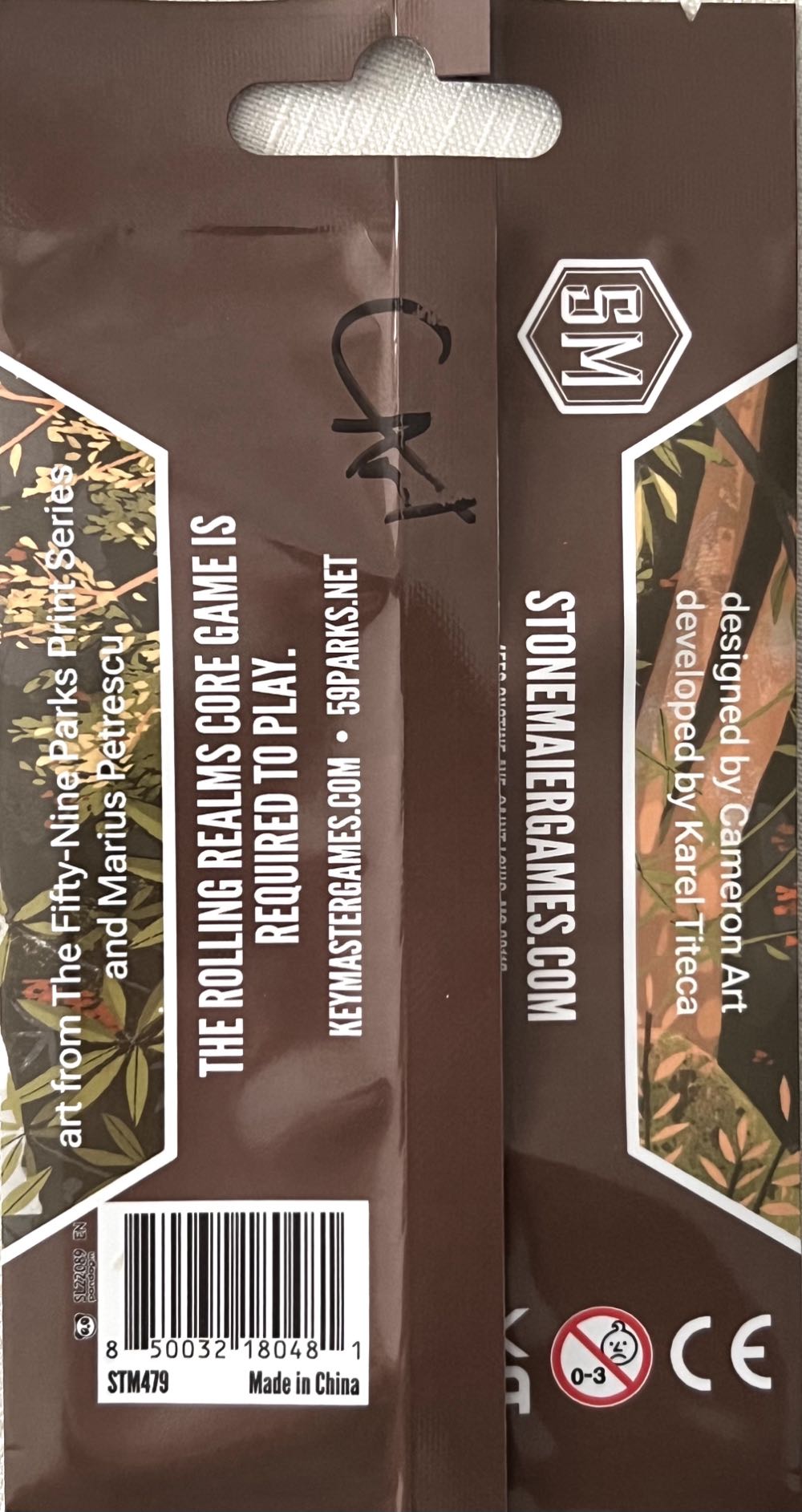 Rolling Realms - Parks  (1-6) board game collectible [Barcode 850032180481] - Main Image 2