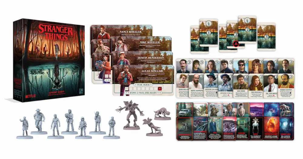 Stranger Things: Upside Down  (2-4) board game collectible [Barcode 889696014597] - Main Image 3