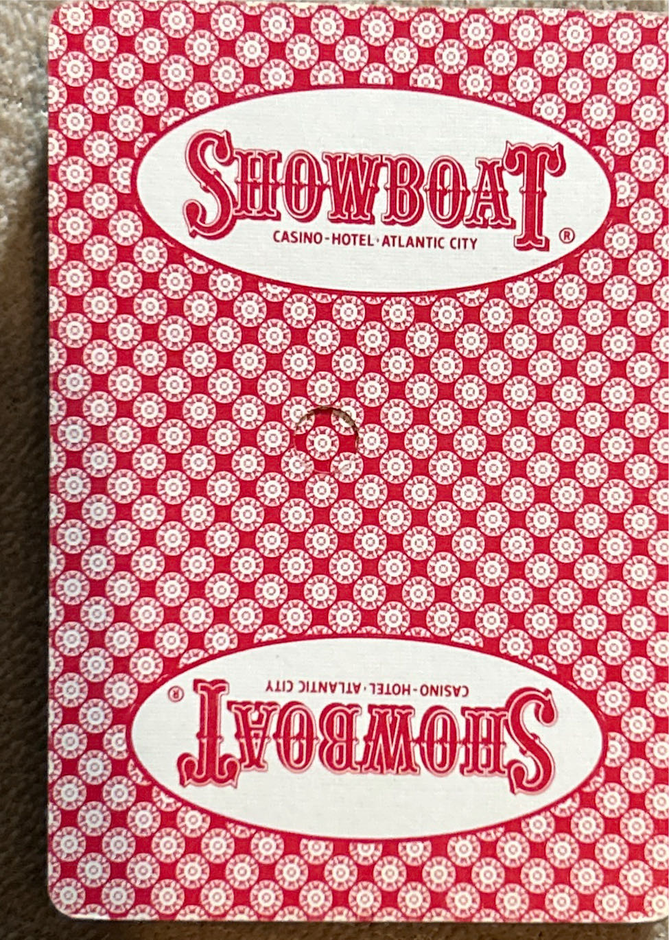 Playing Cards - Gemāco Box With Showboat Atlantic City Cards  board game collectible - Main Image 2