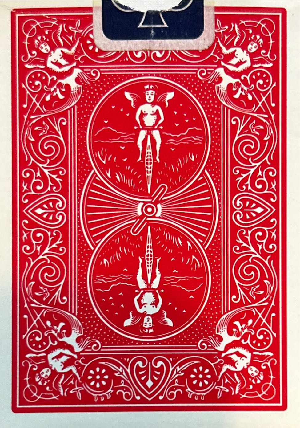 Bicycle Rider Back Playing Cards Red #808  (1+) board game collectible [Barcode 073854008089] - Main Image 2