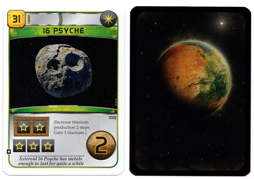 Terraforming Mars: 16 Psyche Promo  board game collectible - Main Image 2
