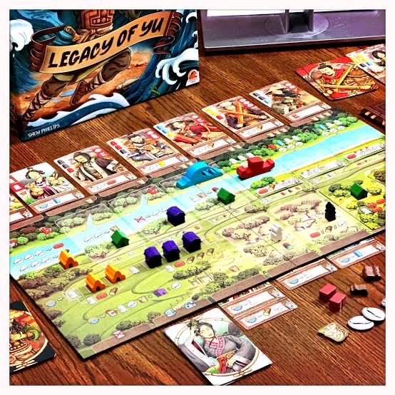 Legacy Of Yu  (1) board game collectible [Barcode 810011725102] - Main Image 2