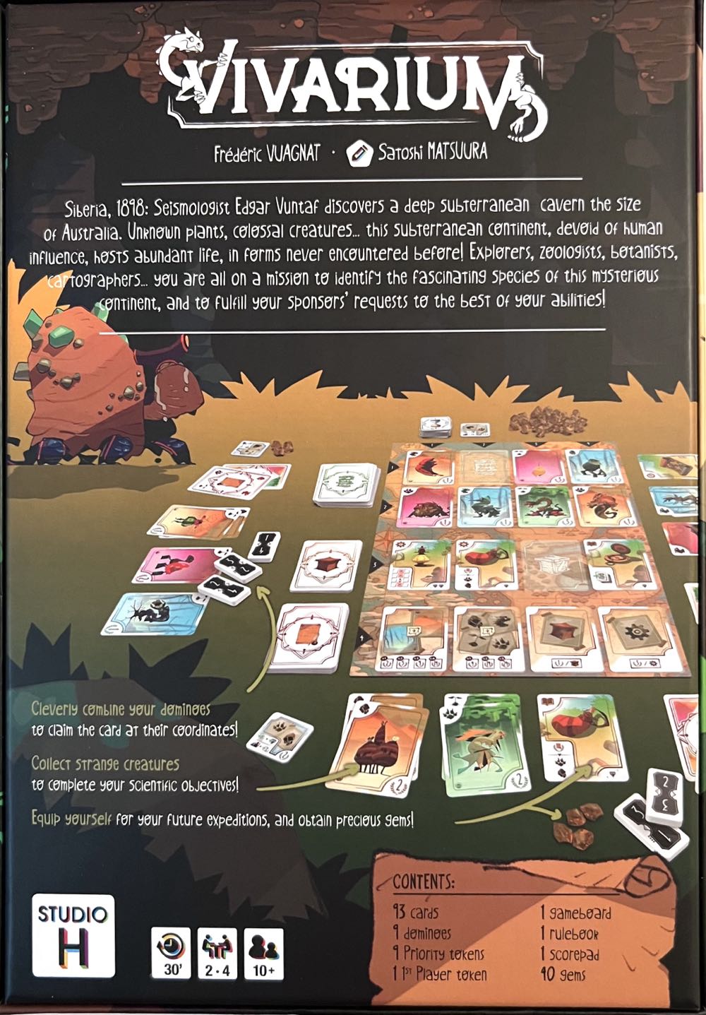 Vivarium  (2-4) board game collectible [Barcode 3616450015005] - Main Image 2