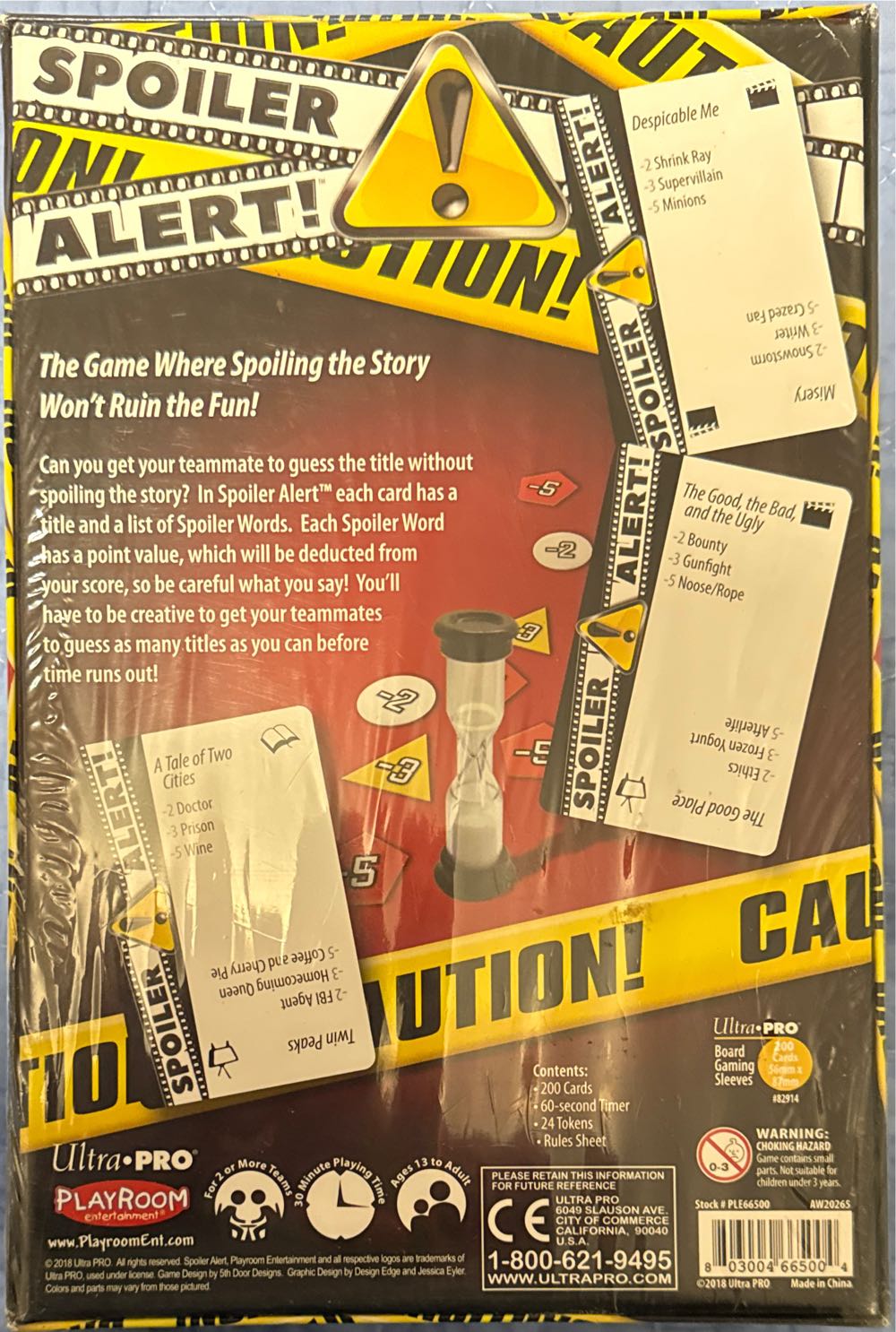 Spoiler Alert! Volume 1  (2+) board game collectible [Barcode 803004665004] - Main Image 2