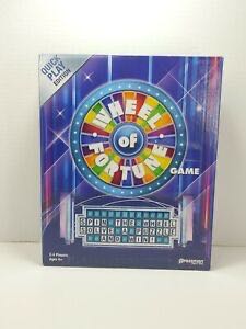 Wheel Of Fortune Quick Play Edition By Pressman Tv Show Complete Ex Cond Family Fun  board game collectible [Barcode 430001303877] - Main Image 1