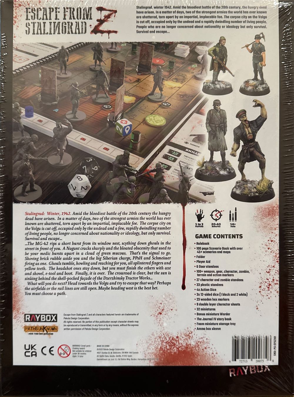 Escape From Stalingrad Z: Box Set  (1-3) board game collectible [Barcode 672713200758] - Main Image 3