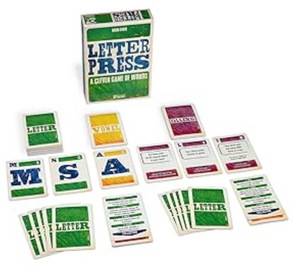 Letterpress - Card Game  (1-6) board game collectible [Barcode 9781472841100] - Main Image 3
