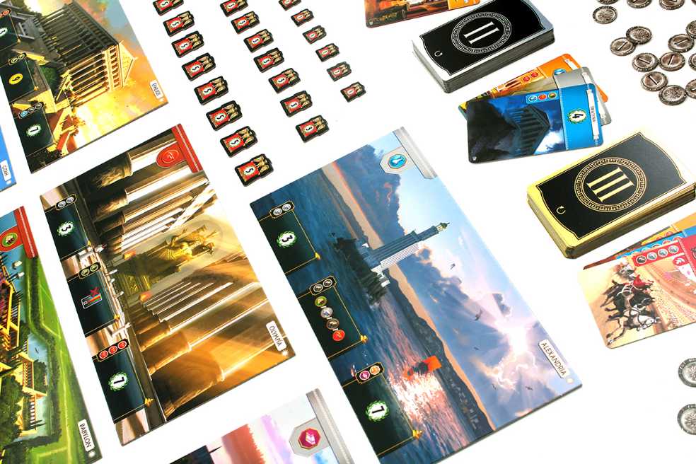 7 Cudów Świata - Nowa Edycja  (3-7) board game collectible [Barcode 5902650615052] - Main Image 3