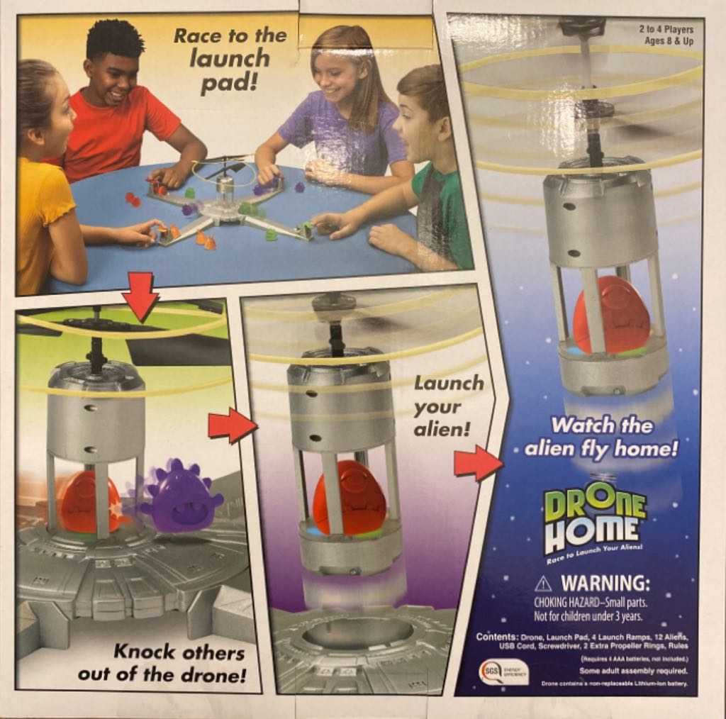 Drone Home  (2-4) board game collectible - Main Image 2