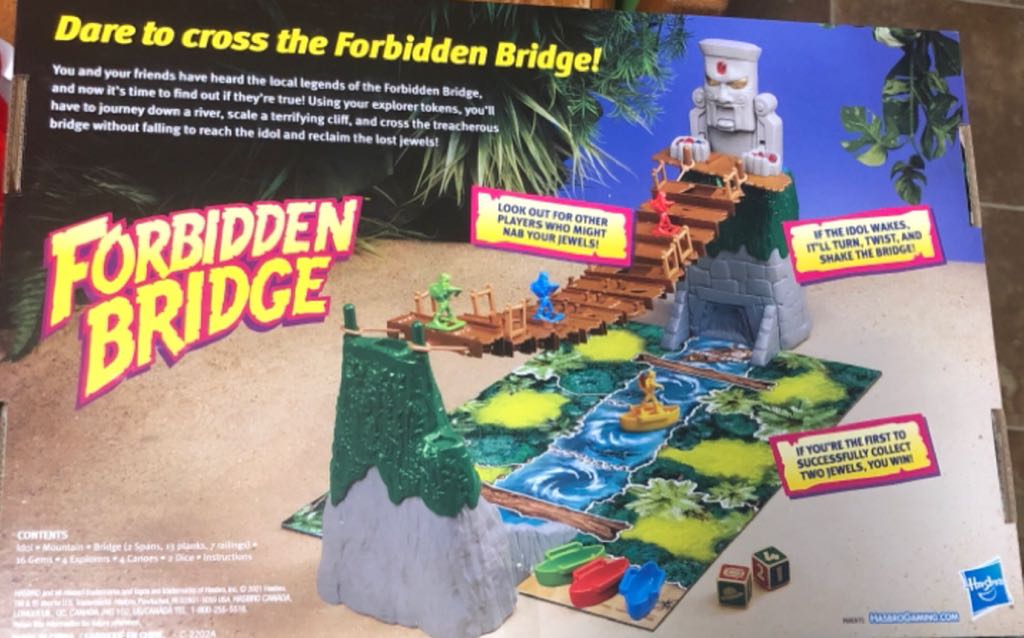 Forbidden Bridge  (2-4) board game collectible - Main Image 2