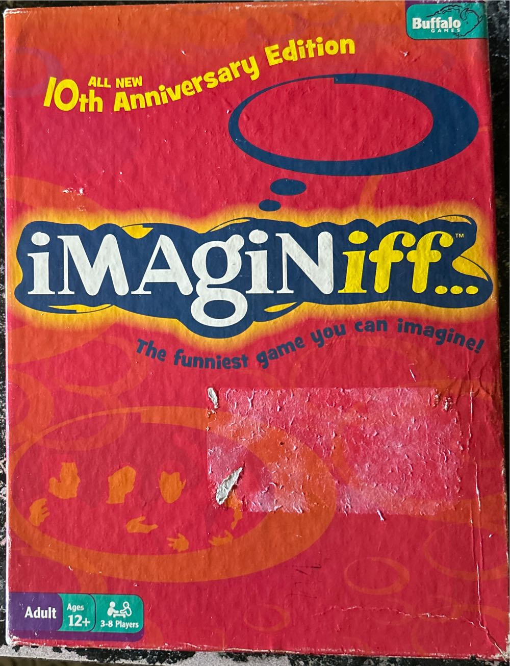 Imaginiff 10th Anniversary Edition  (3-8) board game collectible [Barcode 079346001750] - Main Image 1
