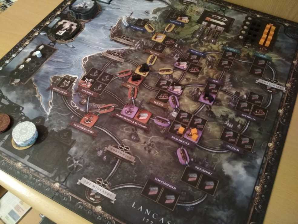 Brass: Lancashire  (2-4) board game collectible [Barcode 5900741508474] - Main Image 2