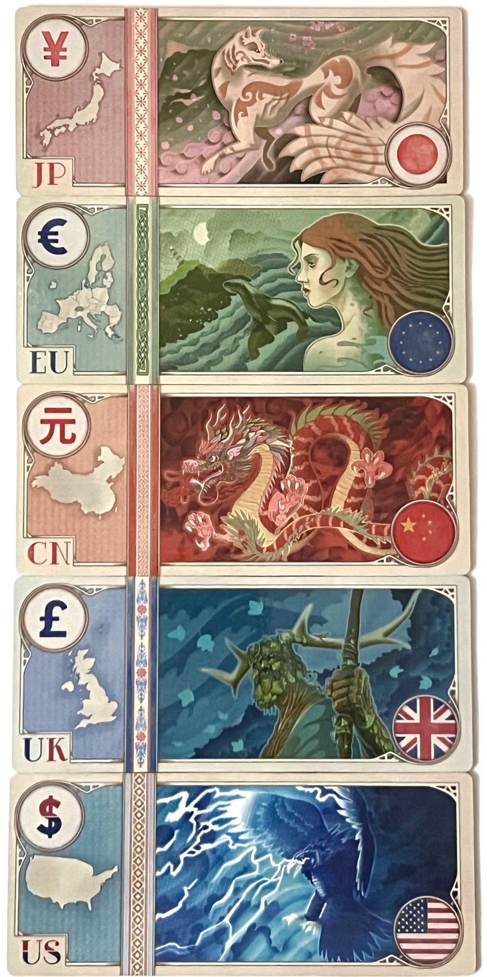 QE: Alternative Art Bid Checks  (3-5) board game collectible - Main Image 3