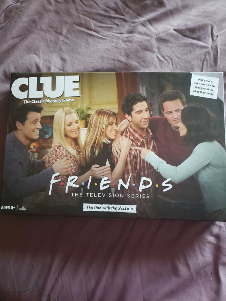 Clue TV: CLUE® FRIENDS Edition  (2-6) board game collectible [Barcode 700304156433] - Main Image 2
