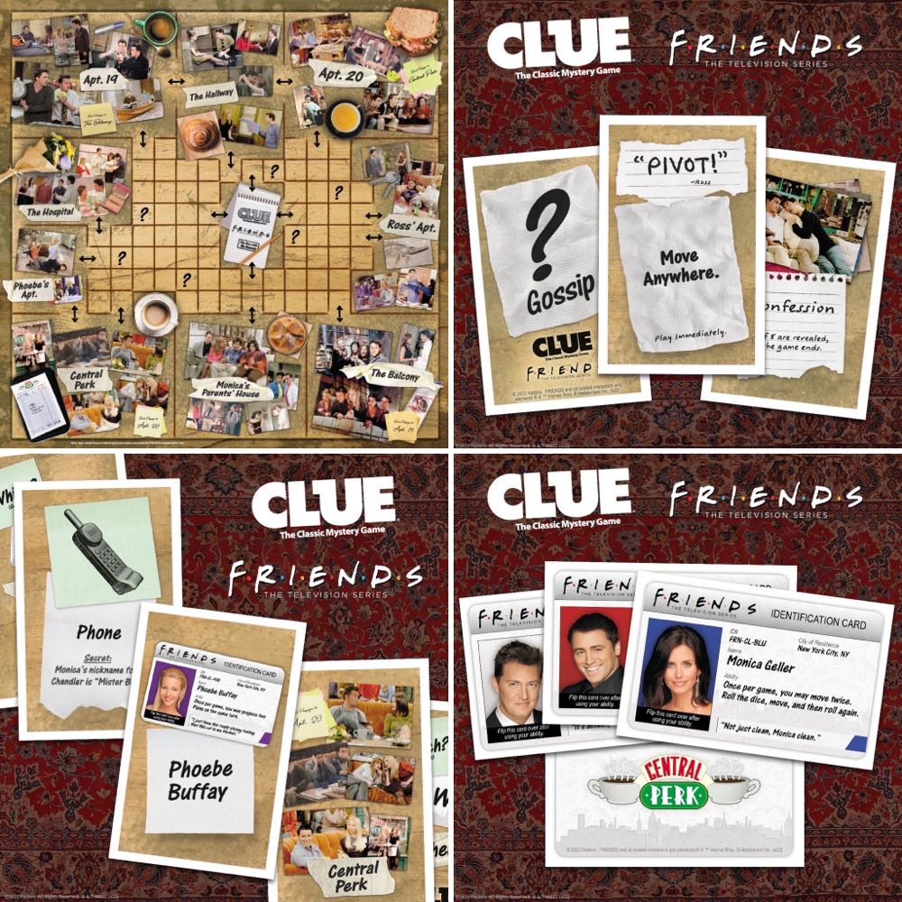 Clue TV: CLUE® FRIENDS Edition  (2-6) board game collectible [Barcode 700304156433] - Main Image 3