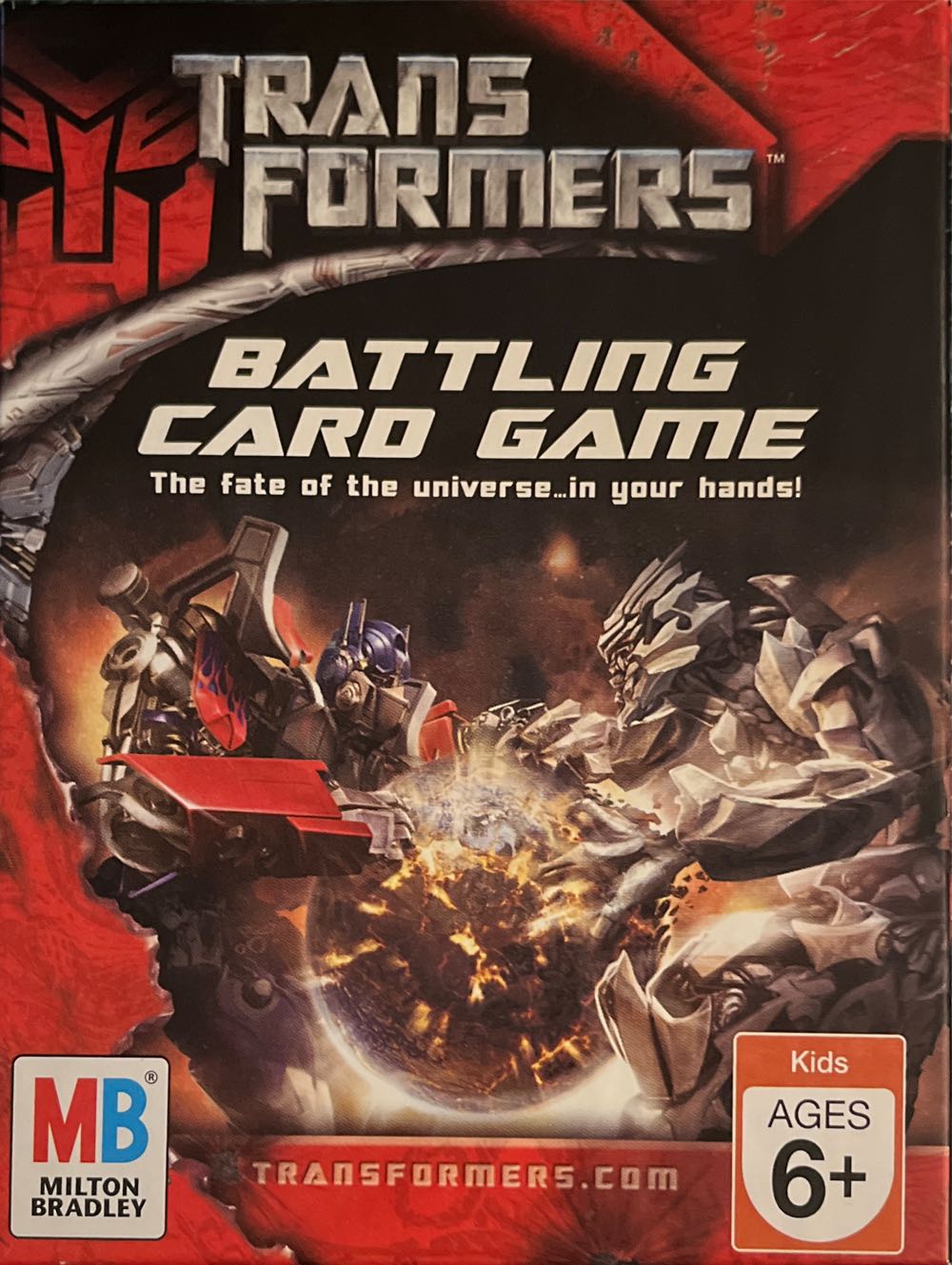 Transformers Battling Card Game The Fate Of The Universe…In You Hands!  (2) board game collectible [Barcode 653569231288] - Main Image 2