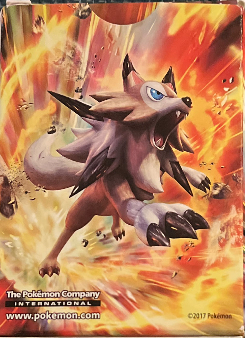 Pokemon Trading Card Game Sun & Moon Burning Shadows Rock Steady Theme Deck  (1+) board game collectible - Main Image 2