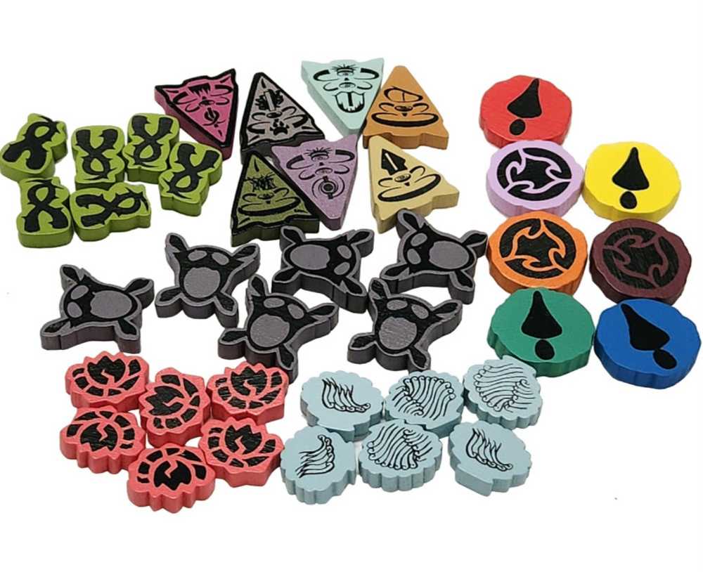 Spirit Island: Premium Token Pack 2  (1-6) board game collectible [Barcode 850008736384] - Main Image 4