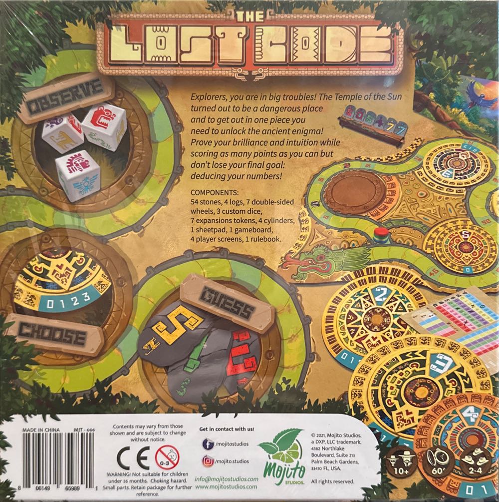The Lost Code  (2-4) board game collectible [Barcode 806149659891] - Main Image 2