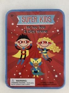 Super Kids Tic Tac Toe & Play Scene  board game collectible [Barcode 765940835609] - Main Image 1