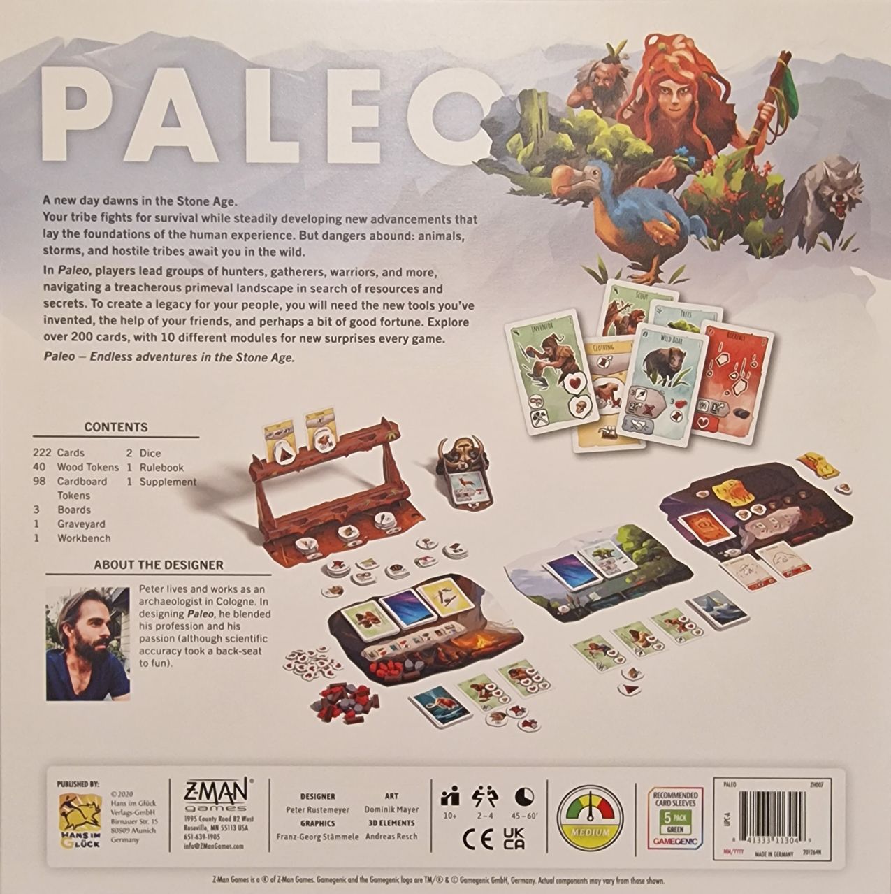Paleo  (1-4) board game collectible - Main Image 2