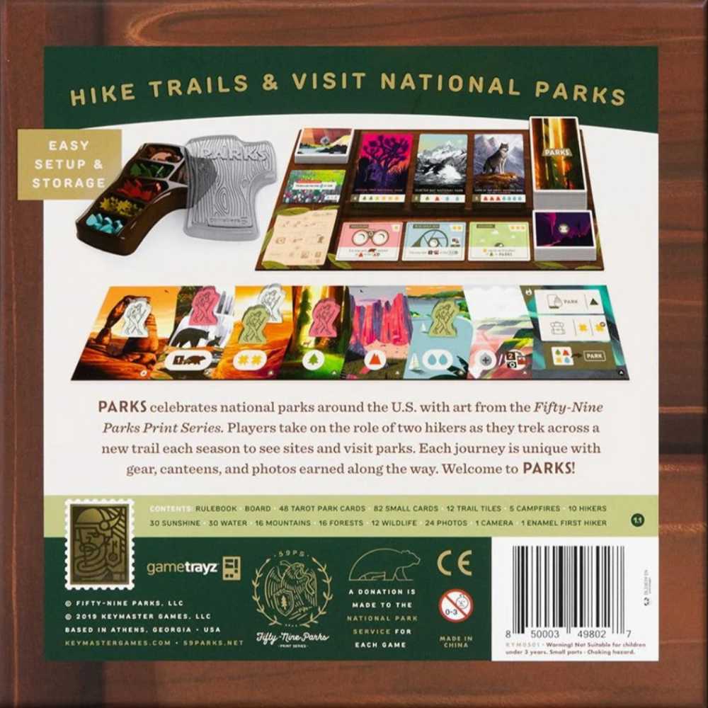 Parks  (1-5) board game collectible - Main Image 3