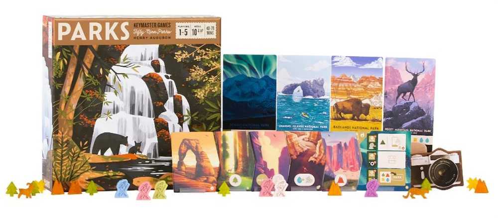 Parks  (1-5) board game collectible - Main Image 4