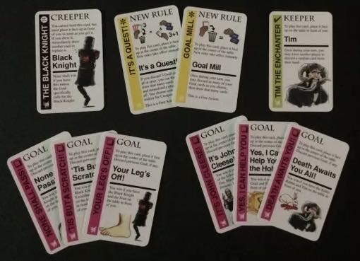 Fluxx: Monty Python - Black Knight Expansion  (2-6) board game collectible [Barcode 857848004727] - Main Image 3
