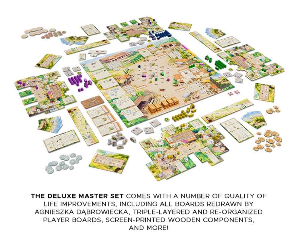 La Granja Deluxe Master Set Kickstarter  (1-4) board game collectible [Barcode 6425453001413] - Main Image 3