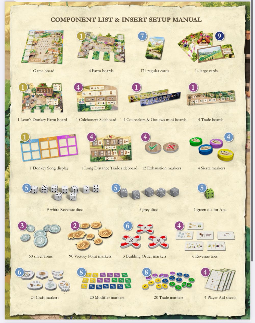 La Granja Deluxe Master Set Kickstarter  (1-4) board game collectible [Barcode 6425453001413] - Main Image 4
