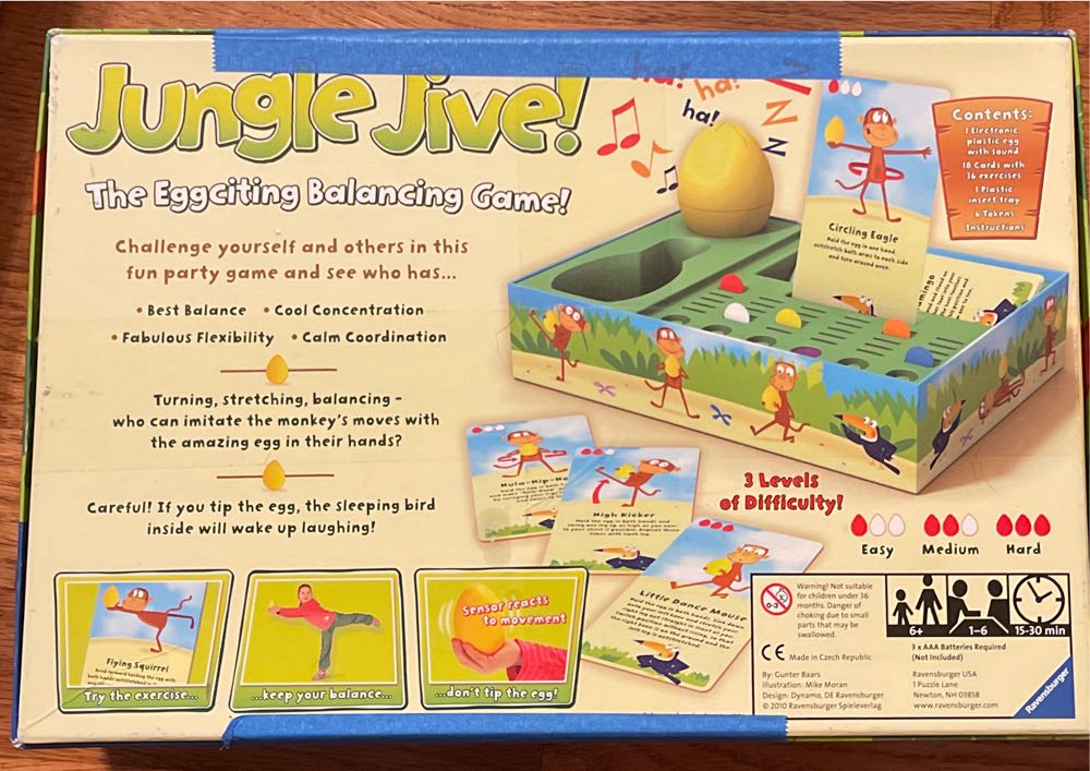 Ravensburger Jungle Jive Game  board game collectible [Barcode 4005556243839] - Main Image 3