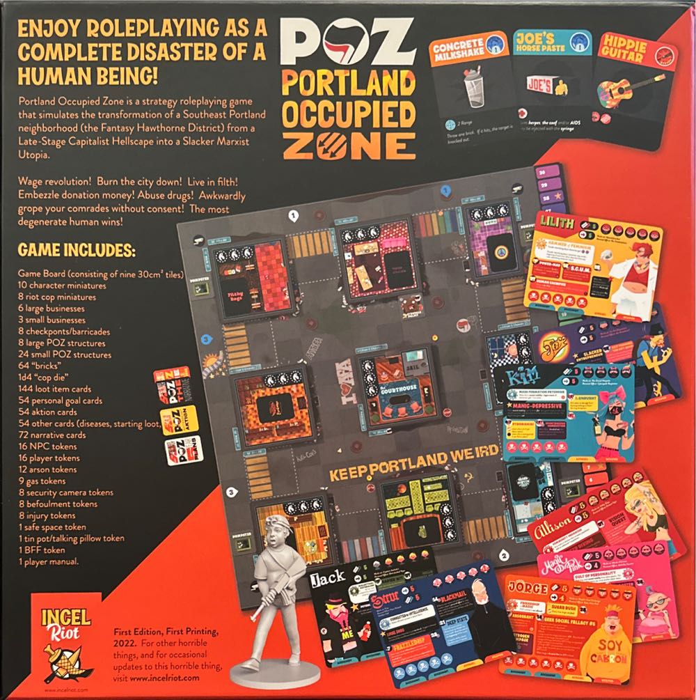 Portland Occupied Zone  (2-8) board game collectible - Main Image 2