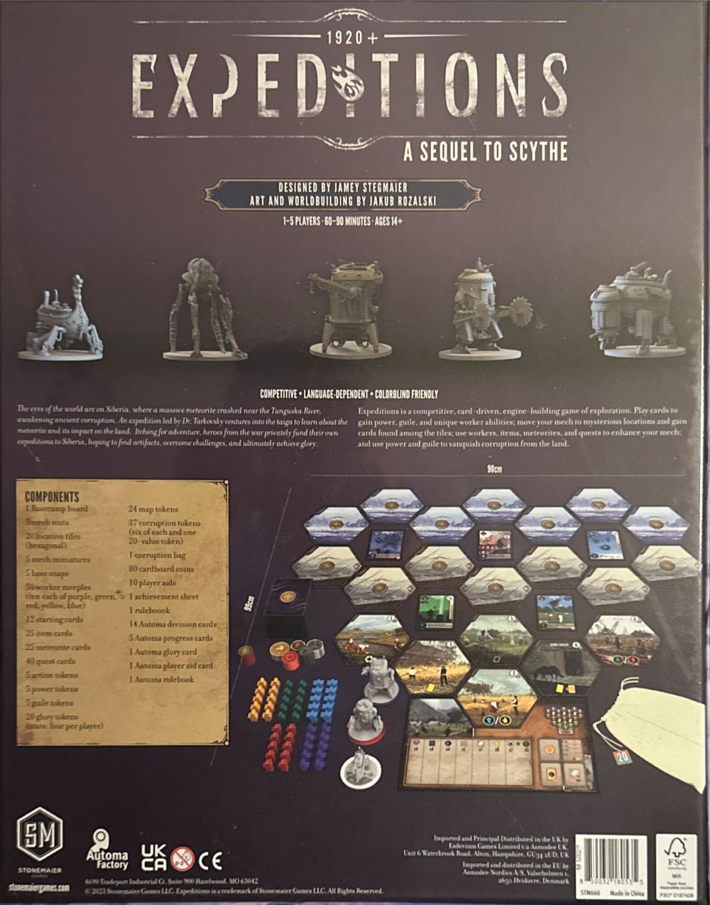 Expeditions  (1-5) board game collectible [Barcode 850032180535] - Main Image 2