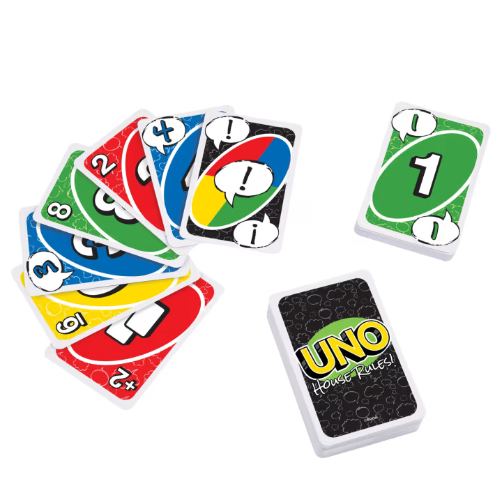 UNO: House Rules!  (2-10) board game collectible [Barcode 194735179527] - Main Image 3