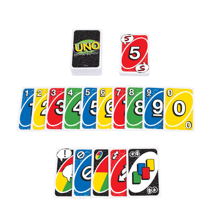 UNO: House Rules!  (2-10) board game collectible [Barcode 194735179527] - Main Image 4