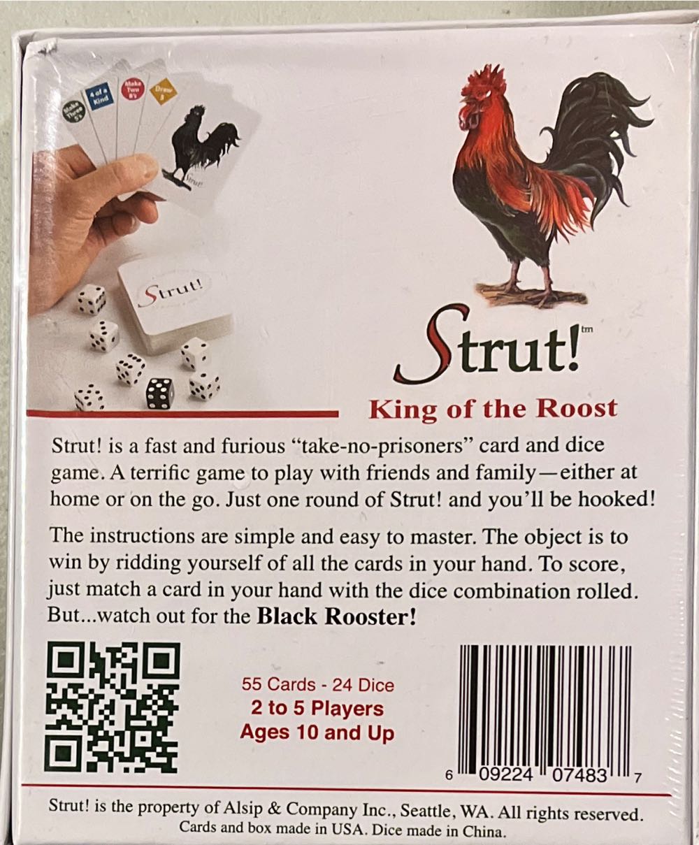 Strut  (2-4) board game collectible [Barcode 609224074837] - Main Image 2