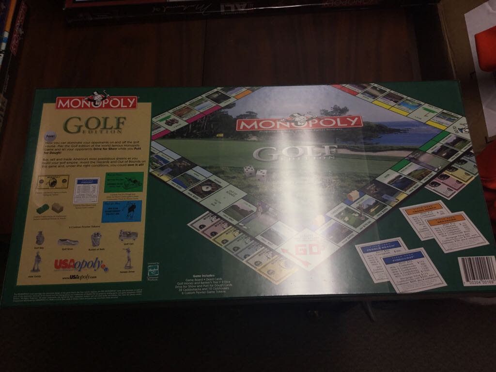 Monopoly Golf Edition  board game collectible - Main Image 2