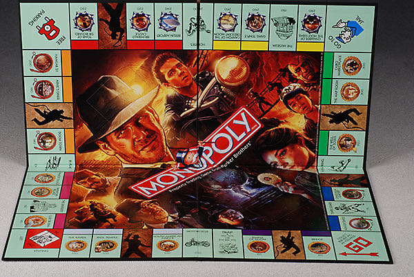 Indiana Jones Monopoly  board game collectible - Main Image 3
