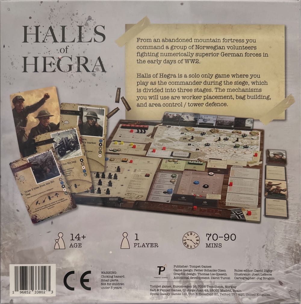 Halls Of Hegra  (1) board game collectible [Barcode 196852338023] - Main Image 2
