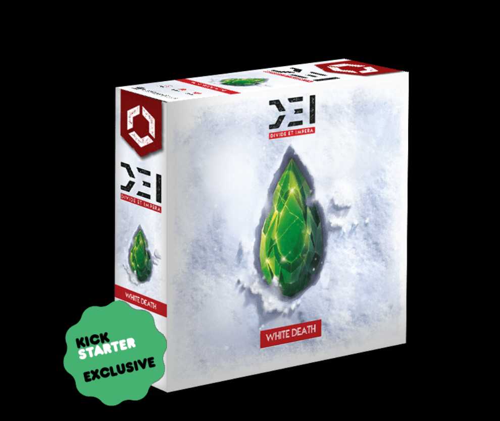 DEI - Divide Et Impera - White Death Expansion  (1-4) board game collectible [Barcode 8052282850844] - Main Image 1