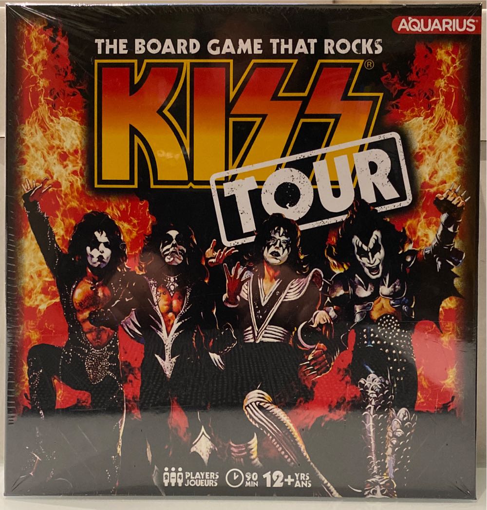 Aquarius Kiss Tour Board Game  (2-4) board game collectible [Barcode 840391161825] - Main Image 2