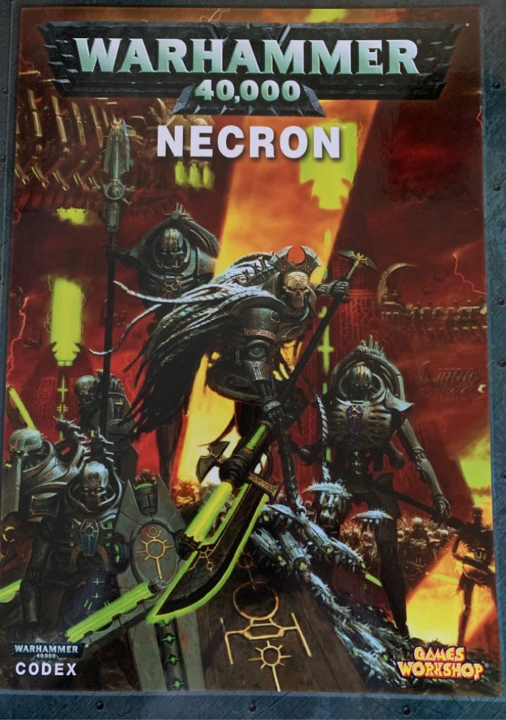 Warhammer 40.000 Codex NECRON  board game collectible [Barcode 9781907964206] - Main Image 1