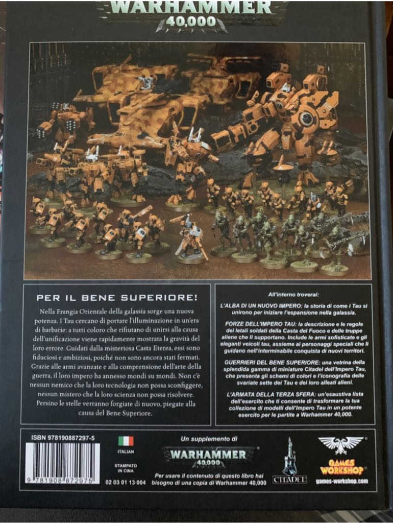 Warhammer 40000 Codex Tau Empire  board game collectible [Barcode 9781908872975] - Main Image 2